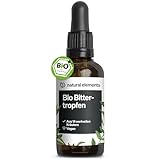 Bio Bittertropfen nach Hildegard von Bingen (50ml) – hochdosierte Bitterstoffe – Tropfen aus 14 erlesenen Kräutern – vegan, ohne unnötige Zusätze – in Deutschland produziert & laborgeprüft