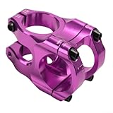 ZWEquipint Fahrradvorbau aus Aluminiumlegierung, 31,8 35 mm, CNC-verarbeitet, für Mountainbike, Downhill-Fahrrad, Lenker, 28,6 mm, Gabelmontage (lila)
