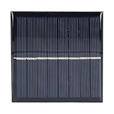 1 W 4 V Polysilizium-Sonnenkollektor DIY Solarzellen-Ladegerät Wiederaufladbarer 1,2 V 2 AA-Akku Zum Aufladen der Batterie für die Beleuchtung zu Hause