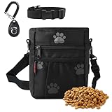kissleaf Leckerlitasche für Hunde Futterbeutel Hundetraining für Doggy Puppy Walking/Training/Leine/Laufen, Große Kapazität Sturdy Tear-Resistant Easy to Clean