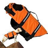 Hunde-Schwimmweste, Hundejacke mit reflektierenden Streifen, verstellbar, für See, Camping, , Kajak, Sommer, Pool