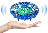 UFO Mini Drohne - Fliegender Spielzeug Handgesteuerter, Flying Ball UFO Drohne Kinder Infrarot-Induktion, Wiederaufladbares Flying Spinner Cooles Geschenke für Jungen Mädchen Indoor Outdoor