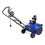 2400W Elektro Schneefräse,180°Verstellbarer,56cm Arbeitsbreite,33cm Arbeitshöhe,7.6m Wurfweite,mit Kabel,2 LED-Scheinwerfer,Schneeschaufel mit Kupfermotor,Electric Snow Blower für Hof,Gehweg