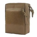 Universelle MOLLE-Tasche, Leichte Tasche Mit Schnellbefestigungssystem, Mit Gürtelplattenträger, Outdoor-Jagdzubehör(CB)