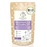 Frauenmantel Rotkleeblüten Kräuterteemischung in Bio-Qualität, 100g (ca. 40 Tassen)