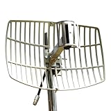 Suoumwa Richtantennen-WLAN-Parabolgitter im Freien, 2,4 GHz Ultra-Langstrecken-15dBi-Verstärker