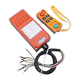 Cuifati Industrielle Fernbedienung, DC36V Wireless Crane Fernbedienung 6 Tasten für Förderer CNC -Kohleabbaumaschinerie