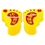 JOINPAYA Stelzen Gelb Robustes Balance trainingsspiel für Motorische Entwicklung Outdoor Gleichgewichtstrainer für Kindergarten und Fördert Koordination und Stärke