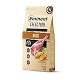 Eminent Selection Senior – Premium Trockenfutter für ältere Hunde | Glutenfrei | Ente | Gelenke, Verdauung & Vitalität | 2 kg / 12 kg (12 kg)
