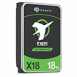 SEAGATE - Business Critical EXOS X18 SAS, 18 TB, 3,5-Zoll-SAS, Helium 512E/4K, 7.200 U/min, Solid-State-Laufwerk