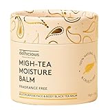 Delhicious Duftloser Gesichts- und Körperbalsam für trockene und empfindliche Haut - Feuchtigkeitsspendend mit Migh-Tea Moisture Sheabutter - Ekzemlinderung bei Schuppenflechte - natürlich, veg