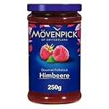 Mövenpick Gourmet-Frühstück Himbeere, Premium Fruchtaufstrich, 250 g