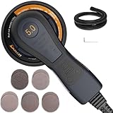 MAXXT 5,0mm Brushless Exzenter Schleifer 230V mit Dreikernverkabelung:150mm, Vielseitiger Elektrischer Schleifer mit variablem Tempo und 10 Schleifscheiben Kabelgebunden