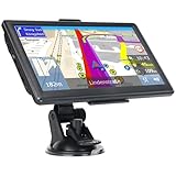 LOVPOI J701 GPS Navigationsgerät fùr Auto 2025, 7 Zoll GPS Navigation Navi Auto LKW Testsieger mit Europa UK 44 Karte Kostenloses Upgrade Sprachführung Blitzerwarnung POl Fahrspurassistent