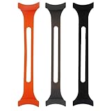 Hoement Flexibles Maskenband 3 Stück mit Breitem Elastischem Spanngurt Waschbar und Langlebig Schützt vor Maskenabrutschen Beim Sport und Freien Geeignet für Unterschiedliche Kopfgrößen