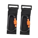 SOIMISS 2 Stück Teiliges Kinderwagenhaken mit D Form und Sicherheitsverschluss Wagenclips für Taschen und Einkaufstaschen Robuste und Praktische Aufhängung für Kinderwagenzubehör