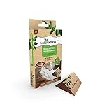 Edialux Lebensmittelmotten-Falle mit Pheromon-Lockstoff, geruchlose und insektizidfreie Klebefalle, Alternative zu Mottenspray für Küche und Vorratskammer, 2er-Pack