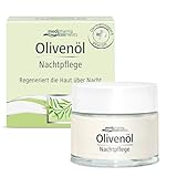 Medipharma Cosmetics Olivenöl Nachtcreme mit Ceramiden & Vitamin A – Reichhaltige Nachtpflege für trockene bis sehr trockene Haut, dermatologisch getestet, 50ml