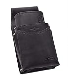Menzo Profikellnerset 12 Monate GARANTIE! Kellnerbörse Kellnergeldbörse Leder doppelt genäht schwarz