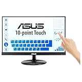ASUS VT229H - 21,5 Zoll Full-HD Touch Monitor - 10 Punkt Multi-Touch, Flimmerfrei, Blaulichtfilter, 60 Hz, 16:9 IPS Panel, 1920x1080 - HDMI, D-Sub, Vesa 100x100