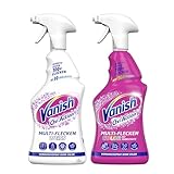 Vanish Vorwaschspray Mix-Pack - für bunte und weiße Wäsche