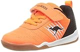KangaROOS K5-super Court Ev, Sneaker Unisex Kinder, Neon Orange Jet Black 7950, 32 EU