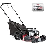 Sprint 460SPX 18-Zoll/46 cm handgeführter selbstfahrender Benzinrasenmäher mit Briggs & Stratton 575EX-Series Motor mit ReadyStart, dunkelrot