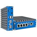 Firewall Micro Appliance, N100 4*Port i226 2.5G LAN Fanless Mini PC with pfSense Barebone, Firewall Router Openwrt NO RAM, NO Storage, NO System