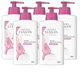 Intima Liasan by Sagrotan Intim-Waschlotion Extra Sensitive – Milde Intim-Pflege für empfindliche Haut – Ohne Alkohol, Seife und Farbstoffe – 5 x 500 ml