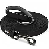 Rudelkönig Schleppleine 10m für Hunde - Robuste & wetterfeste Hundeleine für eine erfolgreiche Hundeerziehung - Mit Griffpolsterung