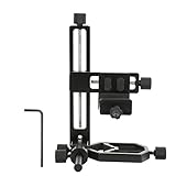 Universal Smartphone Telescope Adapter Aluminium CNC - Langlebige Aluminiumkonstruktion, Präzise Doppelgewindejustierung, Mobile Astrofotografie & Vogelbeobachtung, Klemme 6,8 -