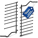 VIOKS 2x Unterkorbeinsatz Ersatz für Bosch Siemеns 645102 00645102 Küppersbusch 436749 Klappstachelreihe Unterkorb / 2 x 9 Stacheln Set für Teller in Geschirrspüler Spülmaschine Korb Unten