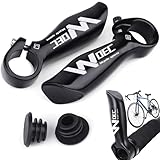 1 Paar Fahrradlenkerenden 22,2 mm Lenkerend-Sicherheitsgriffe aus Aluminiumlegierung, Fahrrad Lenker Handgriffe, Fahrrad Bar End mit 2 Lenkerendstoppern für MTB, Rennrad, Mountainbike