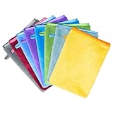 JETOP 8 Stück Mikrofaser Waschlappen Gesicht Bunt Koralle Samt Und Körper Weich Saugstark Wiederverwendbar 15x21cm Waschlappen Baumwolle Alternative Waschhandschuhe für Bad Abschminken Spa
