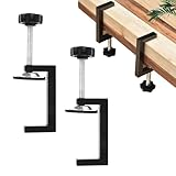 C Klemme, Schraubzwingen, Zwingen Klemmen, Tischklemme, Schraubklemme, Universalhalterung Klemmwerkzeuge, für Schweißarbeiten, Tischler, Gebäude, Haushaltsmontage, Klemmbereich 57mm, 2 Stück