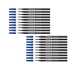 Schneider Topball 850 Tintenroller Mine (Euro-Format, Strichstärke 0,5 mm) (20 Stück Blau)