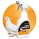 Schädlingsmeister Tauben Abwehrspray - 500 ml - LANGZEITSCHUTZ für Innen & Außen mit Eukalyptus, zum Tauben vertreiben – Made in Germany