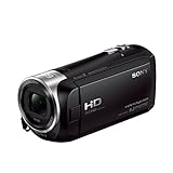 Sony HDR-CX405 Full HD Camcorder (30-fach opt. Zoom, 60x Klarbild-Zoom, Weitwinkel mit 26,8 mm, Optical Steady Shot) mit Intelligent Active Mode Verwacklungsarme Aufnahmen schwarz