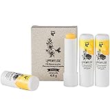 beegut Manuka Lippenpflege - Lippenbalsam mit Manuka Honig, Propolis & Bienenwachs - spendet Feuchtigkeit & schützt intensiv