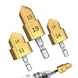 REamer Bohrbohrer, Leitungsrohr, Reamer PVC Fitting Saver - Heavy -Def Conduit Reamer Werkzeug Für Effiziente PVC-Rohrabschaltung Und Hochgeschwindigkeitsbohrrohr REamer Bit Conduit Ramerty Drill B