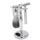 ZASCHMOY Professioneller Handbuch Rasierer Rasierer Rasierbürsten Alloyhalter Bart Rasierset für Friseur Shop Beauty Salon