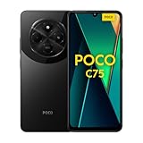 Poco C75 8GB 256GB Black, Android Smartphone, 2.0GHz, 6.88' Display, 50MP AI dual Camera, 5160mAH Battery