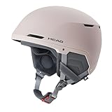 Skihelm Snowboardhelm Ski Snowboard Helm - Head Compact Evo - Ski Helm - mit optimiertem Belüftungssystem - geeignet für Skifahren Snowboarden (rosé, M/L (56-59 cm))