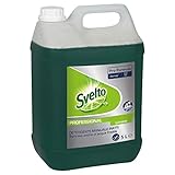 Svelto Professional Manueller Geschirrspüler Flüssigwaschmittel Konzentrat Zitronenduft zum Händewaschen von Geschirr, Töpfen und Gläsern - Kanister mit 5 Litern