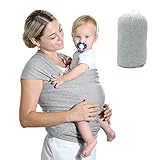 HyAdierTech Babytragetücher Kindertragetuch Baby Bauchtrage Sling Tragetuch, Tragetuch Baby elastisch für Neugeborene und Kleinkinder für Baby Neugeborene Innerhalb 16 KG