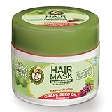 Athena's Treasures Haarmaske mit Traubenkernöl, Restrukturierend, für Normales und Fettiges Haar, mit Vitaminen A & E, Parabenfrei, 200 ml