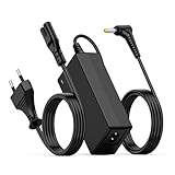 45W Netzteil Ladegerät für Wortmann Terra Mobile 1716 1715 1713A 1516 1515 1513S Clevo NL53NU NL51MU NL50CU NL40CU N240BU L41MU mit 4,8 * 1,7 MM Rechtwinkligem Ladestecker