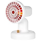 Cozion Infrarotlampe Wärmelampe 150 watt Rotlichtlampe Infrarot Wärmelampe Wärmestrahler Temperatur einstellbar mit Dimmer, Infrarotlicht Heimgebrauch Infrarotlicht-Rotlicht-Wärmelampen Set