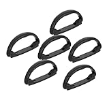 CANIGHT Schwarze Kunststoffgriffe Für Lautsprecher 6er-pack Subwoofer-griff Für Den Innenbereich Stabile Verarbeitung Für Lautsprecher