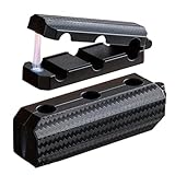 Magnetische Kabelhalterung, magnetischer Kabel-Organizer, mit 3 Löchern, für Küche, Büro, Schlafzimmer, Nachttisch, Auto, Schreibtisch, Zuhause